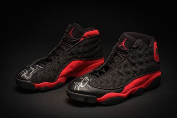 Michael Jordan’s 1998 NBA Finals sneakers sell for a record $2.2 million