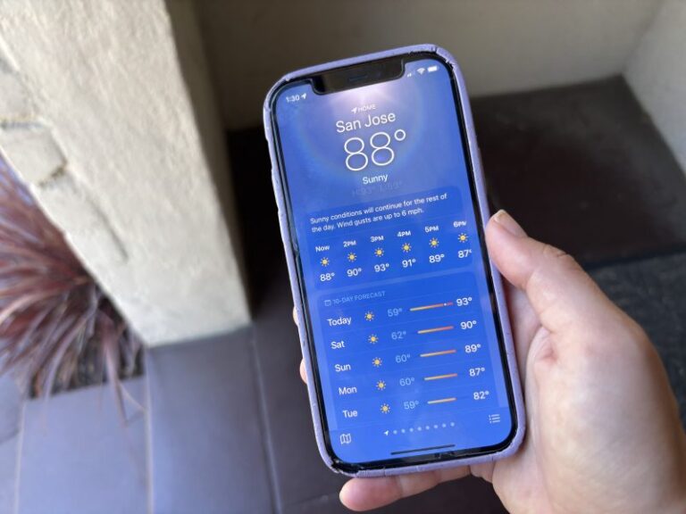 Why your phone's weather forecast can be way off