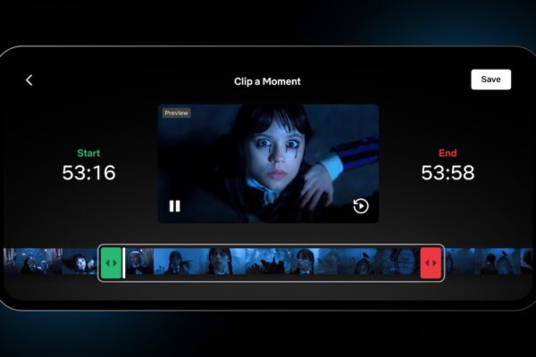 Netflix updates its Moments feature to give users greater control over scene clipping