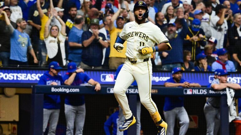 Misiorowski, Chourio star as Brewers go up 2-0 on Cubs in NLDS