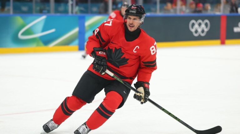Canada rules Crosby out for Olympic hockey semifinal vs. Finland